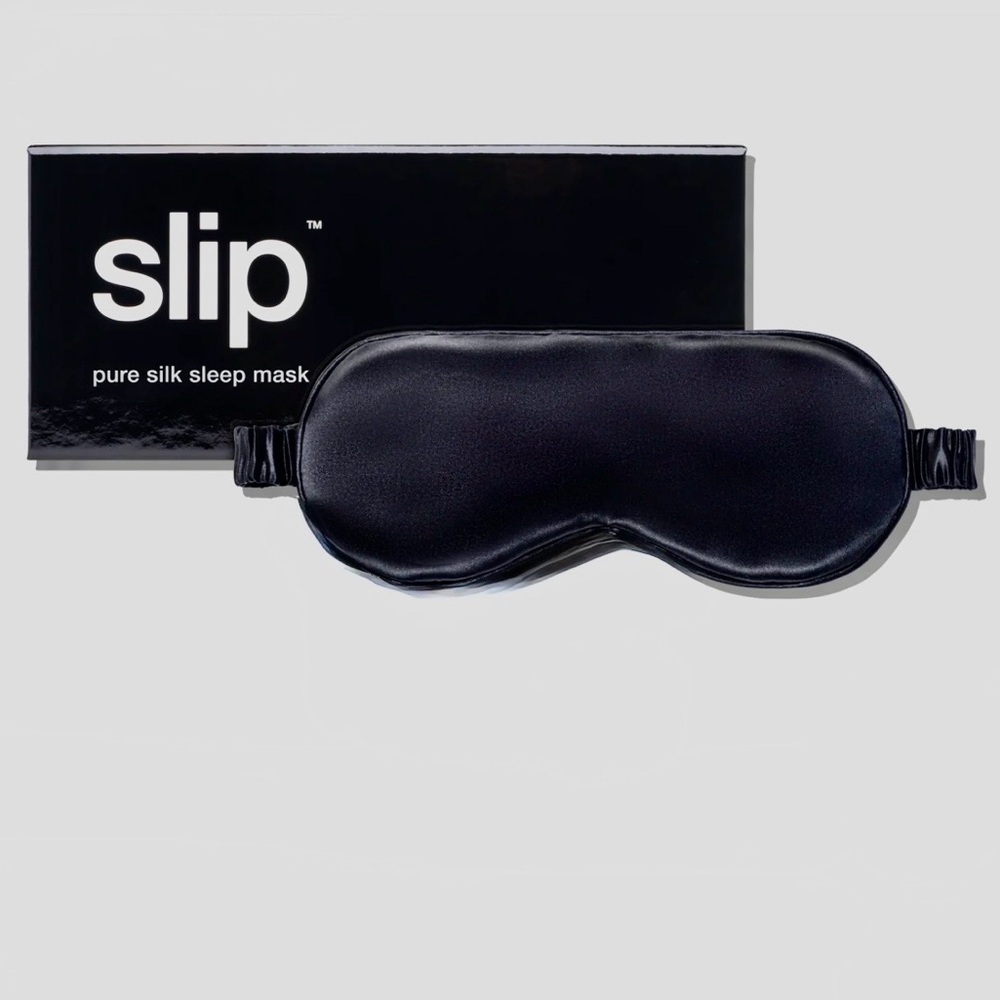 Slip Silk Sleep Mask in Black